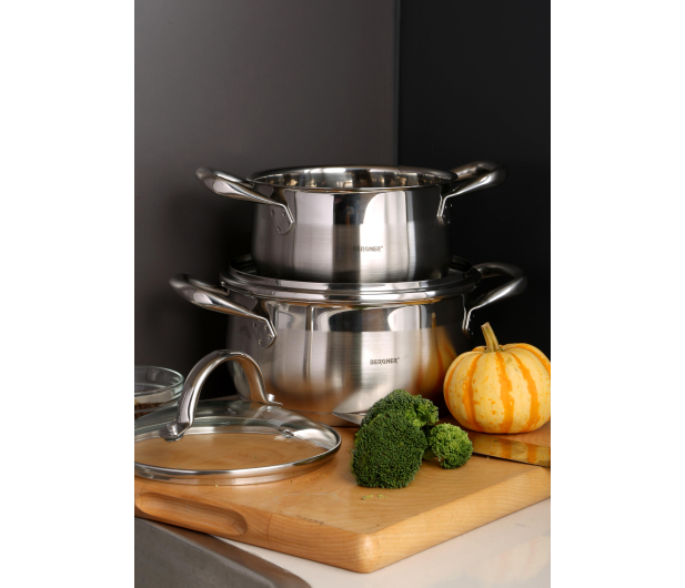 BERGNER Zestaw garnków Gourmet 8 elementów (BG-6523) - 1467186 - zdjęcie 10
